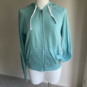 (M) SO light blue zip up hoodie